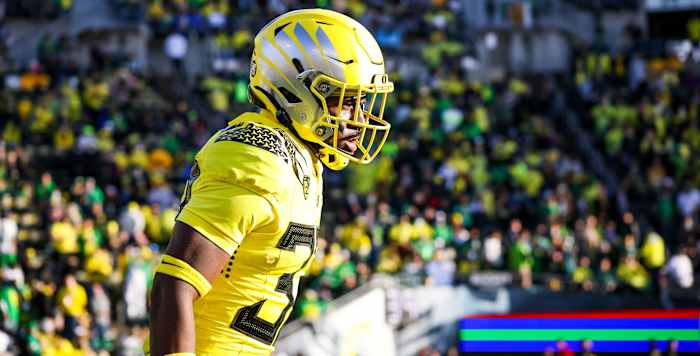 Jeffrey Bassa (33) warms up against Stony Brook.